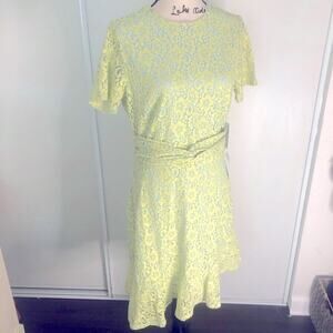 NWT! Chelsea28 Twist Waist Asymmetrical dress Size Medium